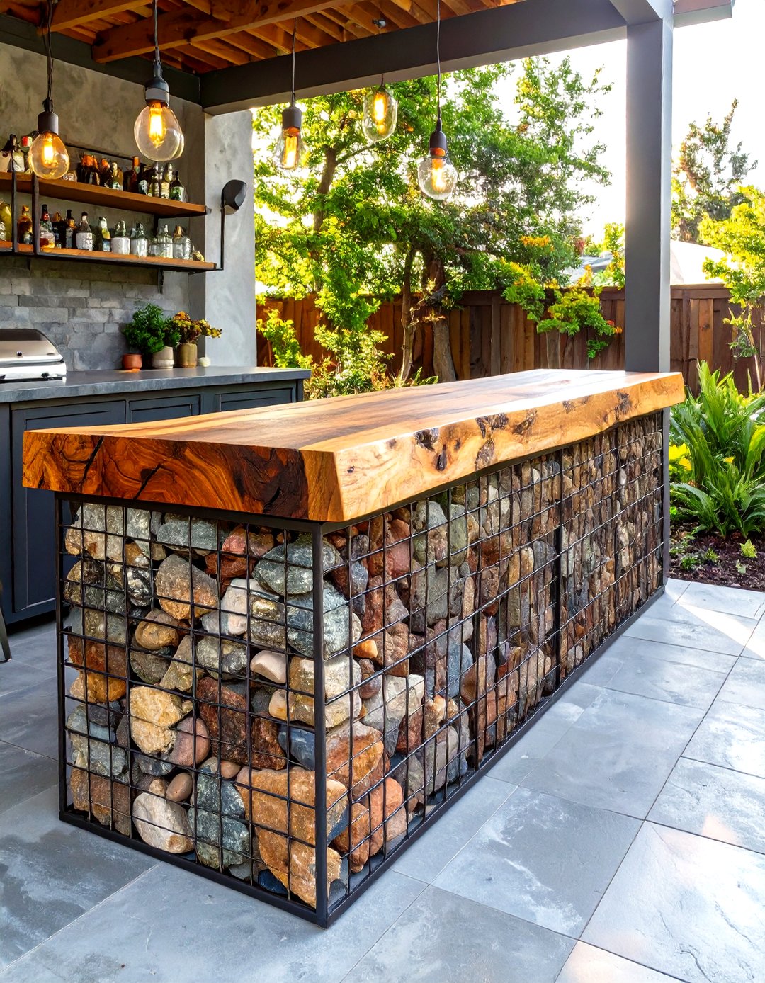 30 Unique Outdoor Bar Top Ideas for Your Custom Bar - We Love Home Blog