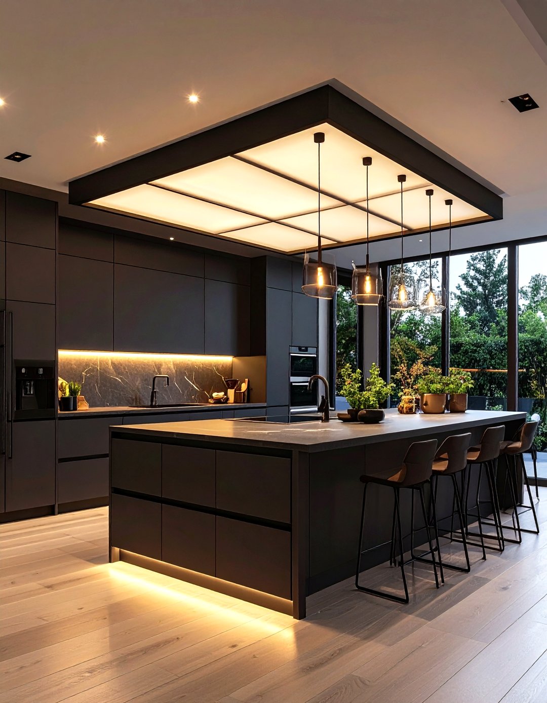 30 Creative Kitchen Soffit Ideas to Enhance Your Ceiling - We Love Home ...
