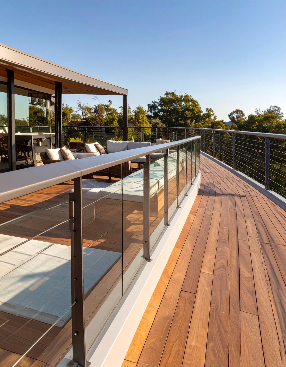 Outside Deck Railing 30 Cable Deck Railing Ideas for a Modern Outdoor Look - We Love Home Blog