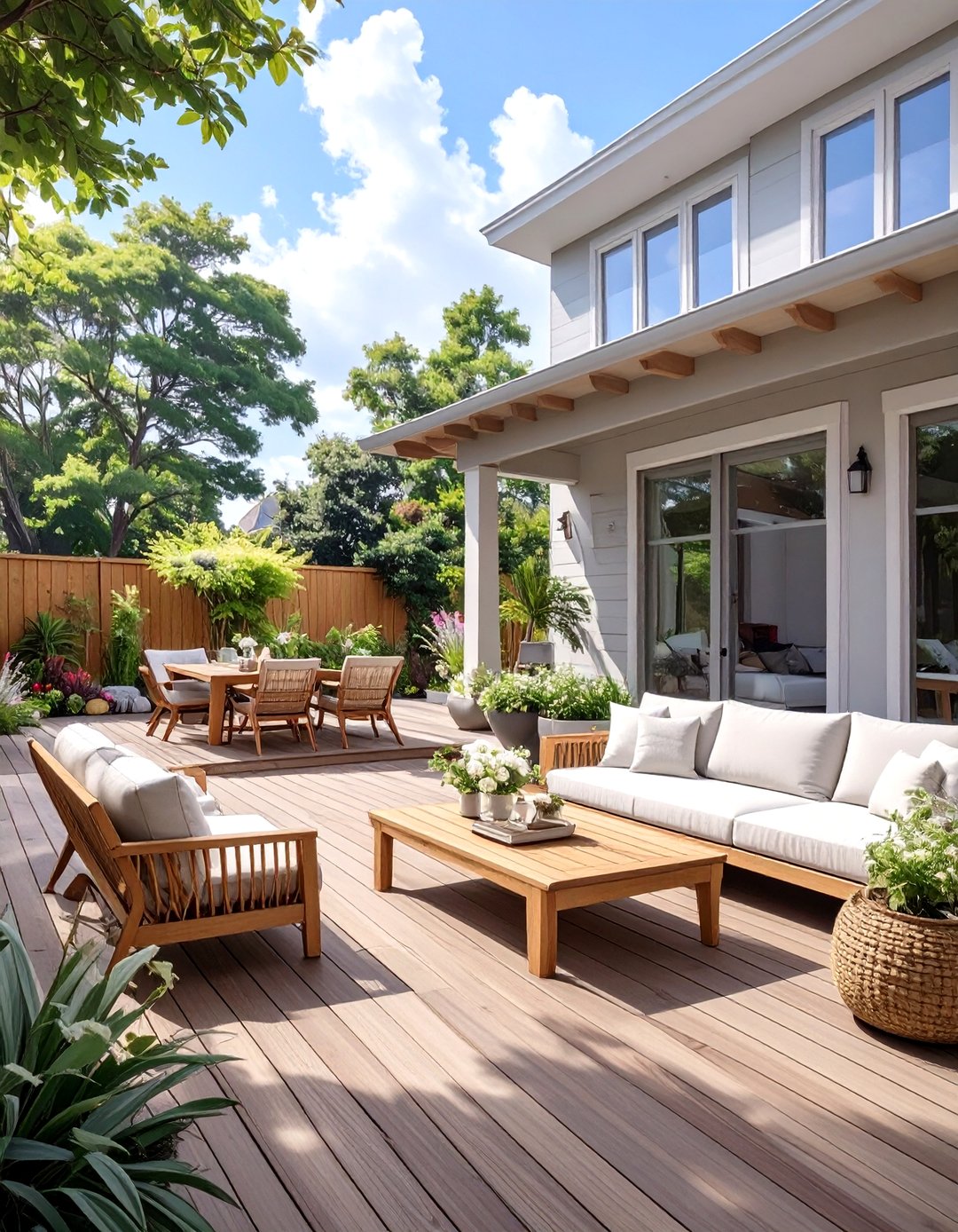 30 Deck Paint Ideas to Refresh Your Backyard Surface - We Love Home Blog