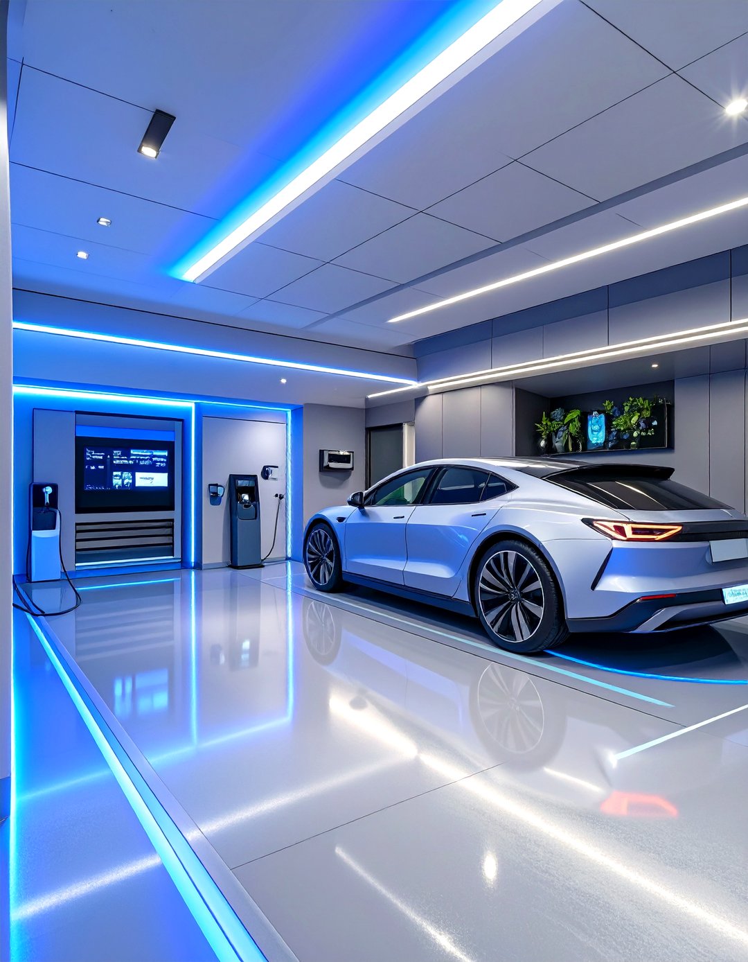 30 Modern Garage Interior Ideas for a Sleek Look - We Love Home Blog