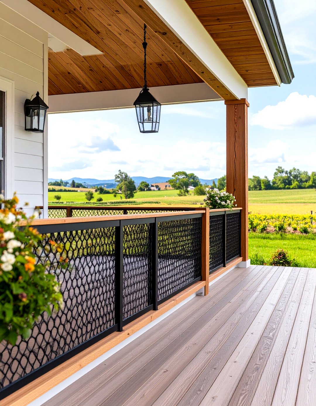 30 Porch Railing Designs to Transform Your Front Entry - We Love Home Blog