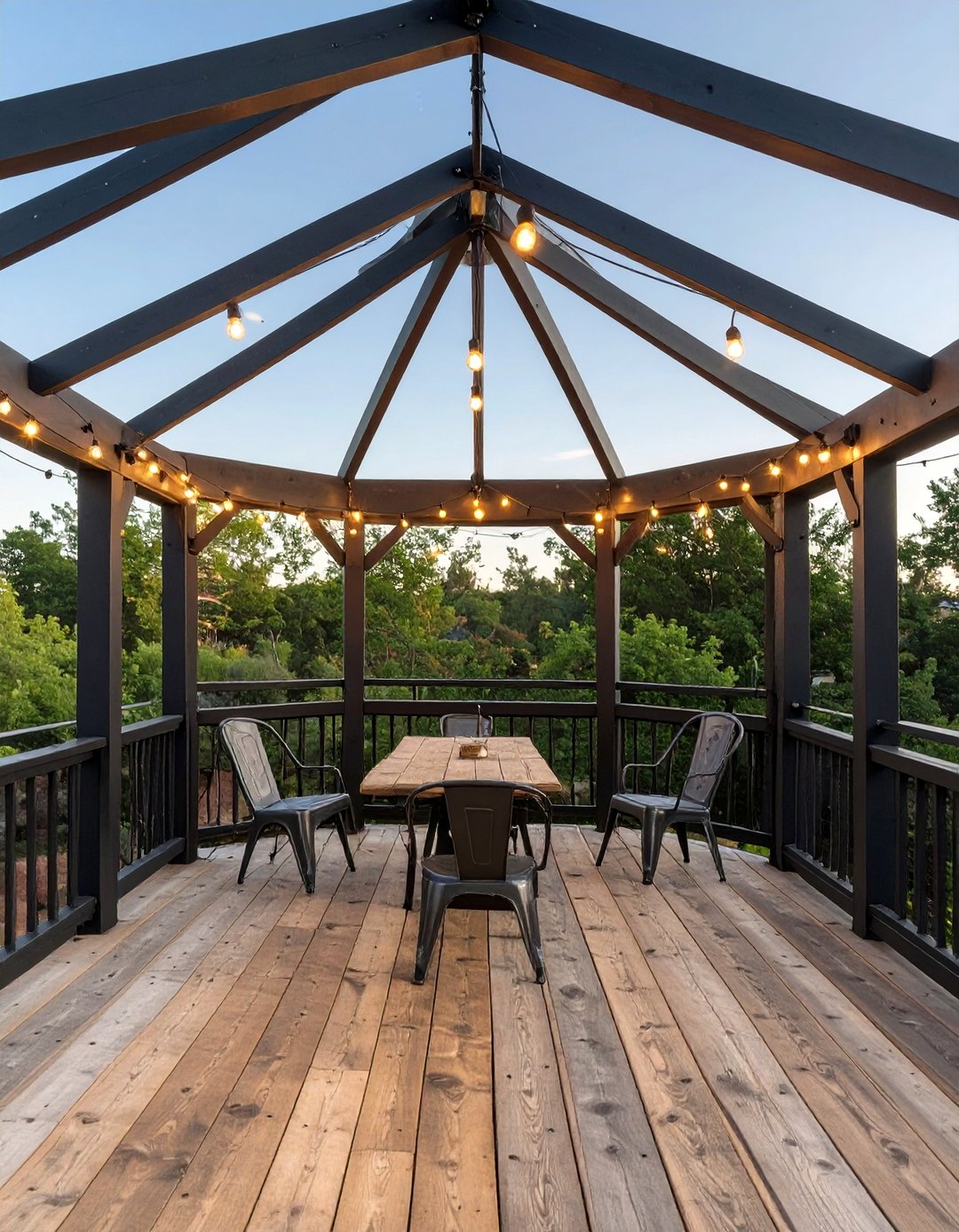 30 Gorgeous Deck Gazebo Ideas for Elegant Shading - We Love Home Blog