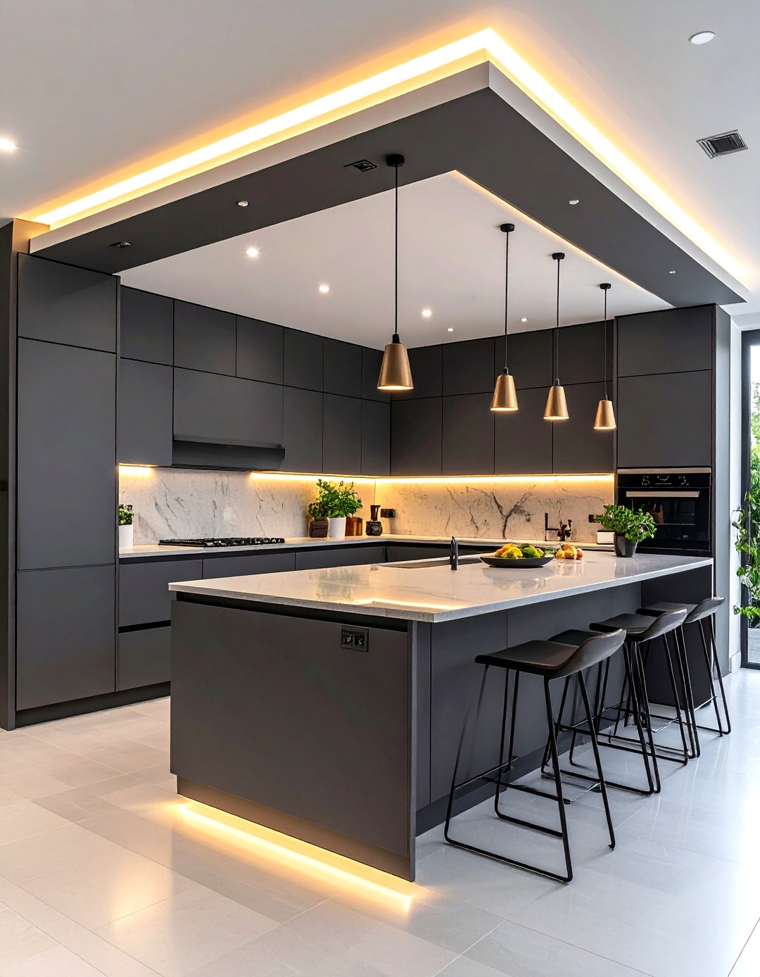 30 Creative Kitchen Soffit Ideas to Enhance Your Ceiling - We Love Home ...