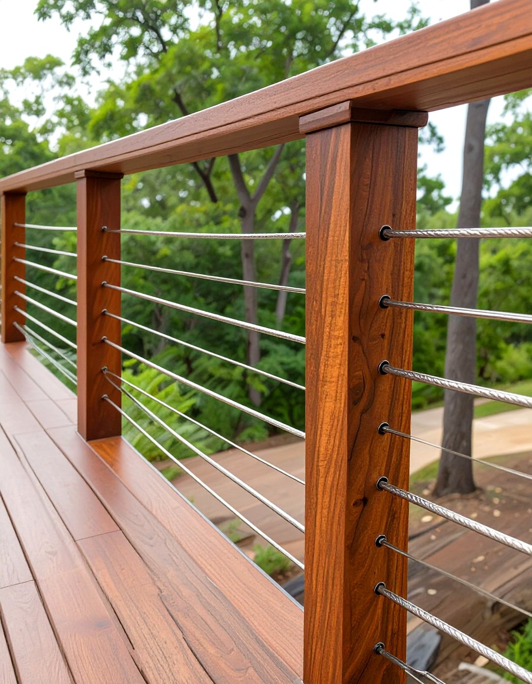 30 Cable Deck Railing Ideas for a Modern Outdoor Look - We Love Home Blog