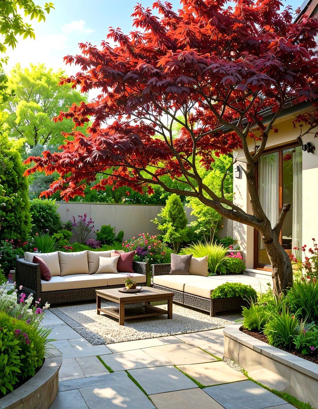 30 Tree Landscaping Ideas for a Beautiful Backyard - We Love Home Blog