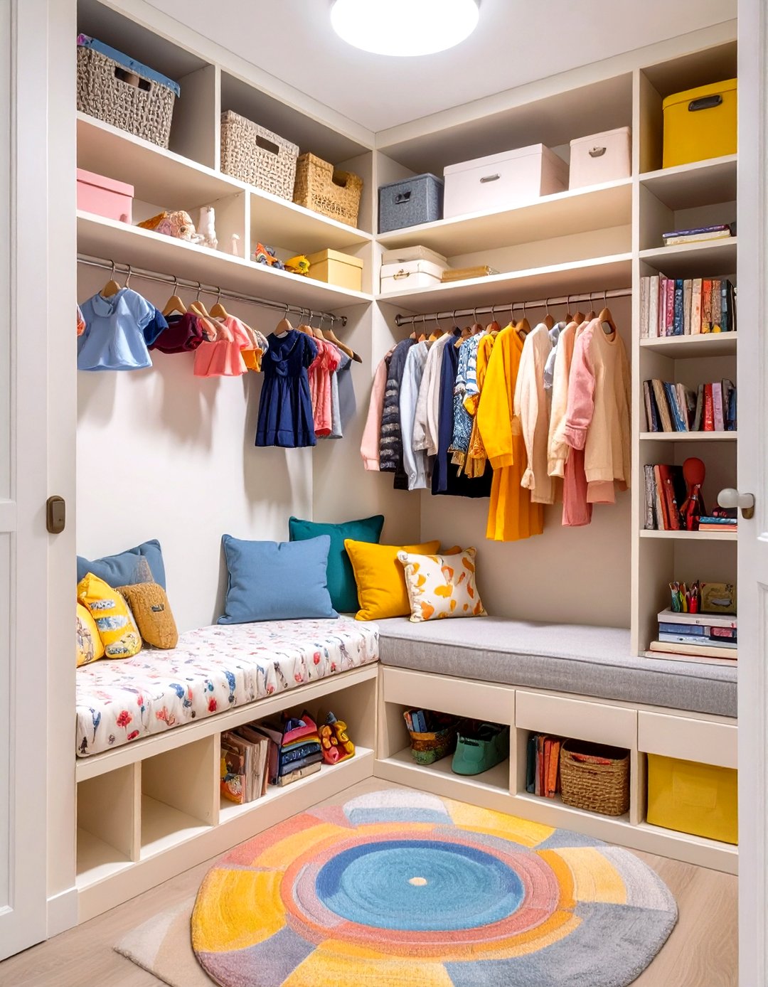 30 Efficient Corner Closet Ideas to Save Space - We Love Home Blog
