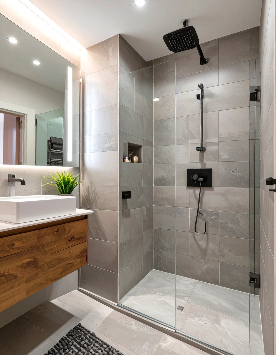 30 Tile Shower Ideas for Small Bathrooms and Spaces - We Love Home Blog