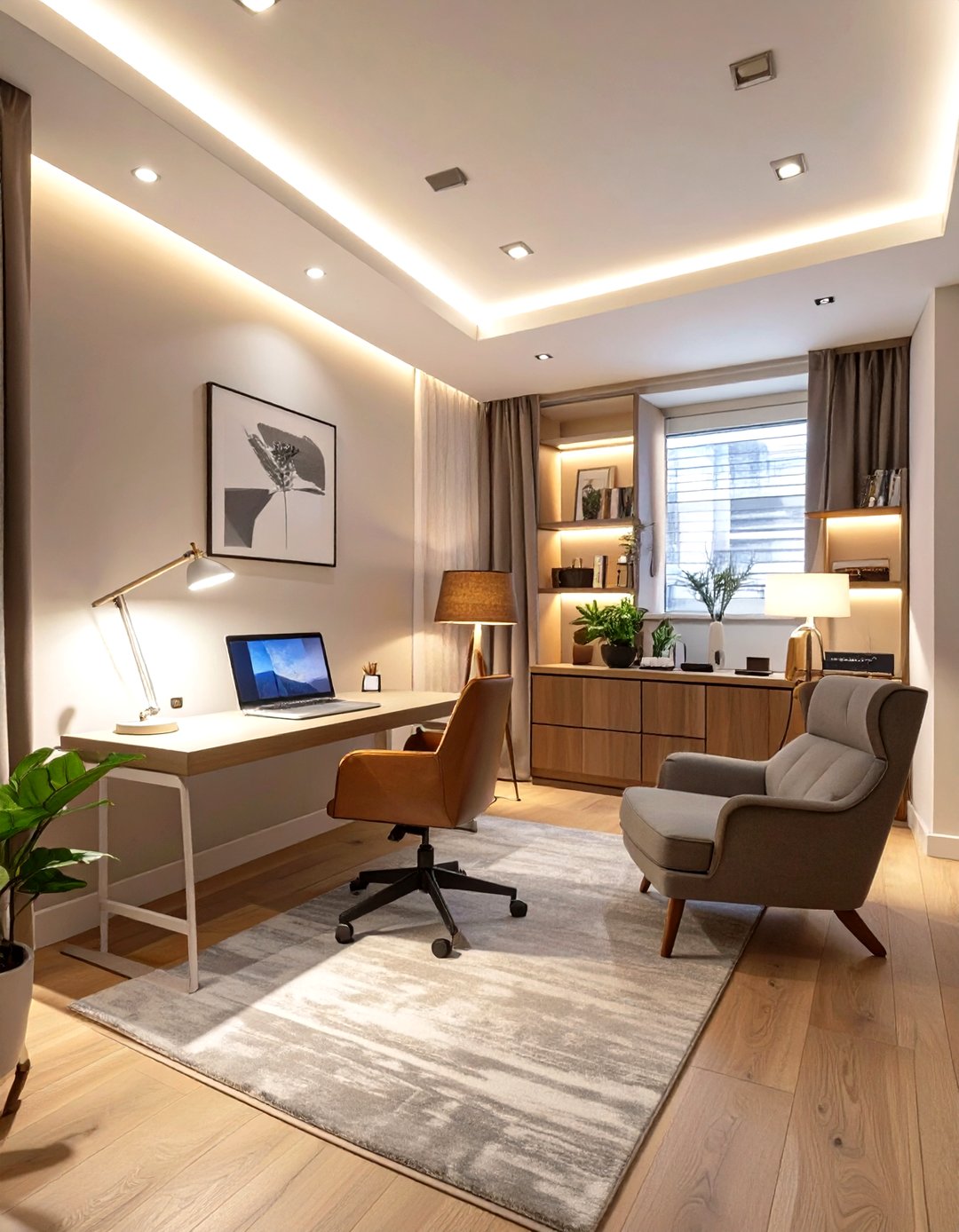 30 Home Office Lighting Ideas to Brighten Your Day - We Love Home Blog