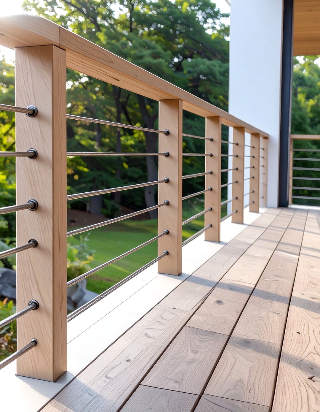 30 Cable Deck Railing Ideas for a Modern Outdoor Look - We Love Home Blog