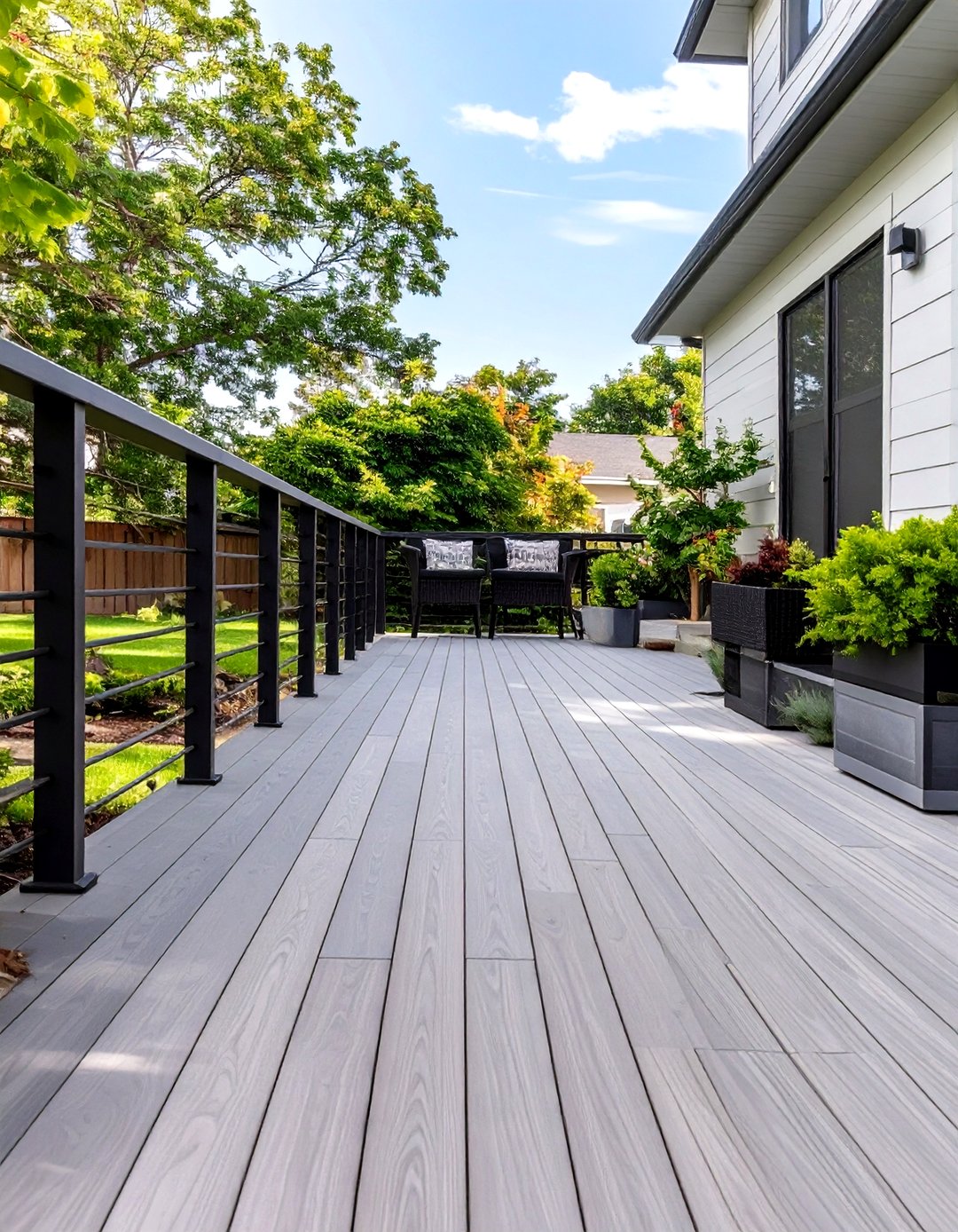 30 Creative Wood Deck Ideas for Your Outdoor Oasis - We Love Home Blog