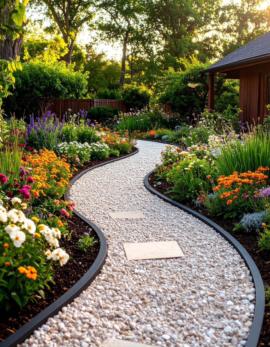 30 Pea Gravel Landscaping Ideas for Your Backyard - We Love Home Blog