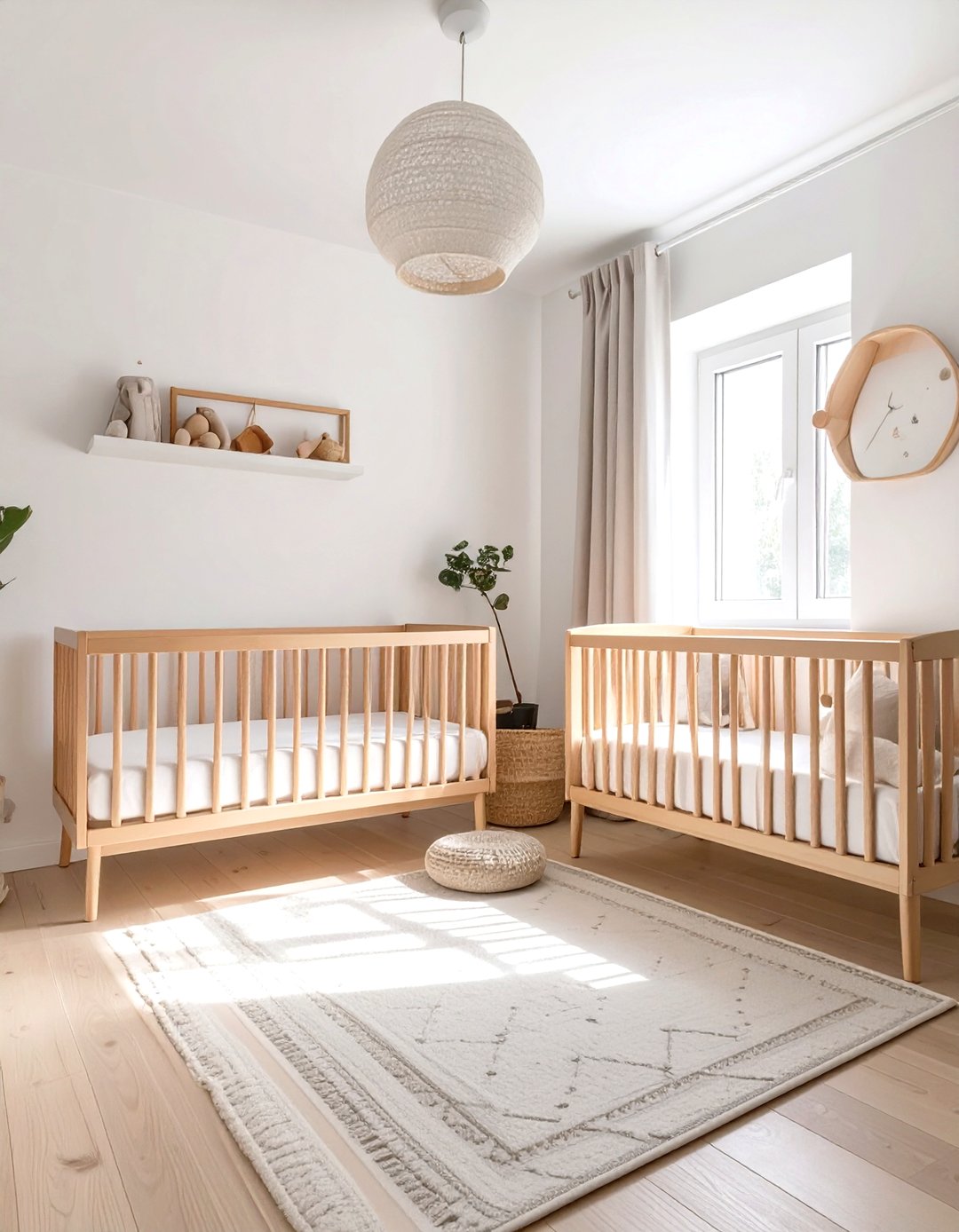30 Twin Nursery Ideas for a Beautiful Shared Space - We Love Home Blog
