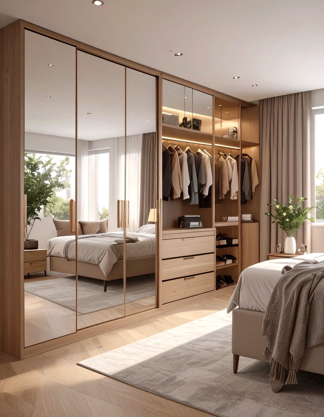 30 Modern Wardrobe Design Ideas for Stylish Storage - We Love Home Blog
