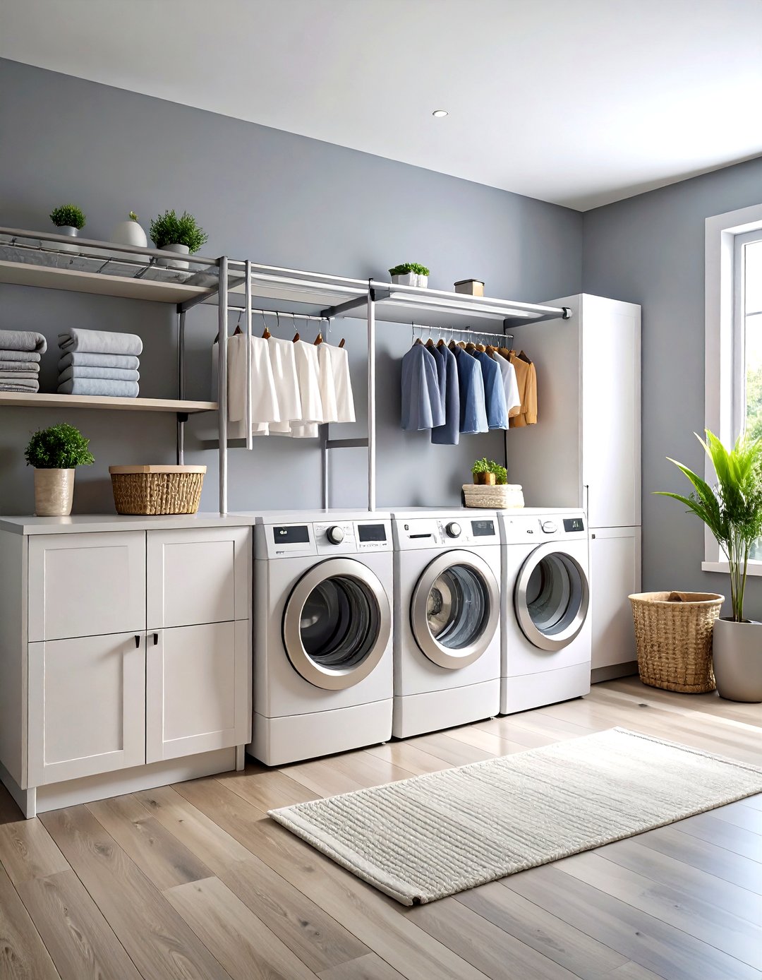 30 Laundry Room Drying Rack Ideas for Better Air Drying - We Love Home Blog
