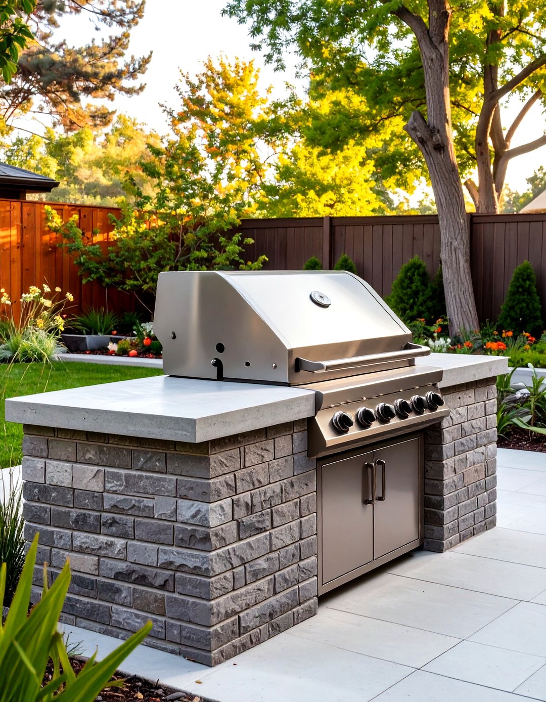 30 Outdoor Brick BBQ Designs Pictures for Your Backyard - We Love Home Blog