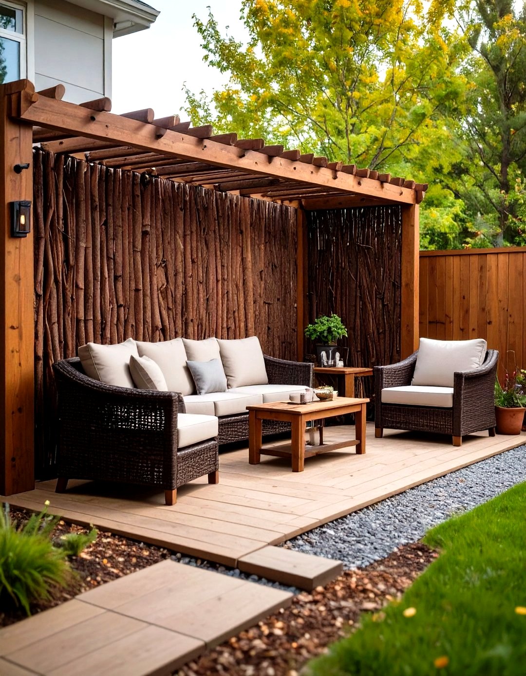 30 Clever Patio Privacy Wall Ideas for Secluded Bliss - We Love Home Blog