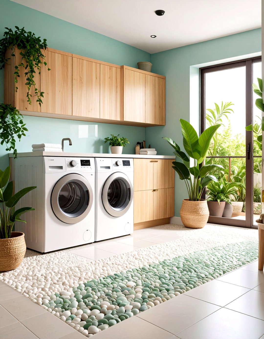 30 Laundry Room Tile Floor Ideas for a Stylish Upgrade - We Love Home Blog