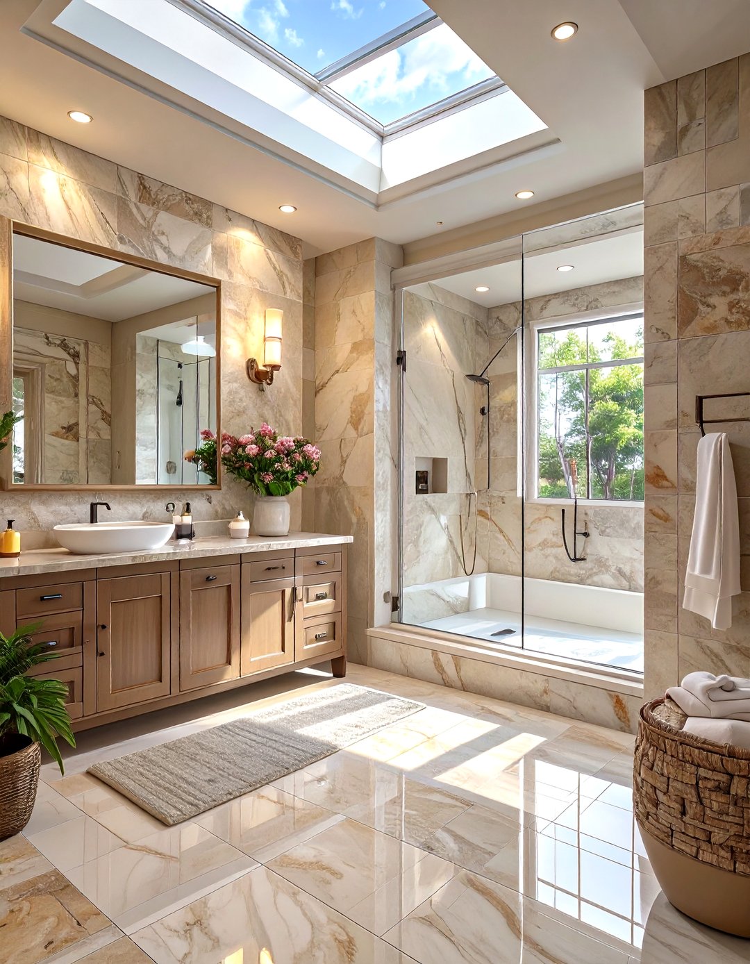 30 Modern Basement Bathroom Ideas for a Spa Retreat - We Love Home Blog