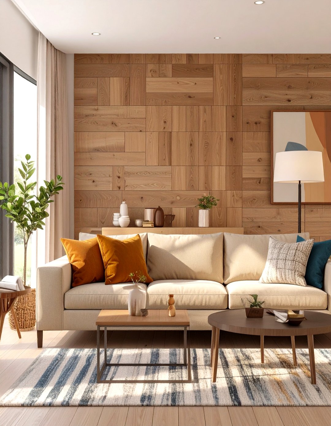 30 Creative Wood Accent Wall Ideas for Modern Rooms - We Love Home Blog