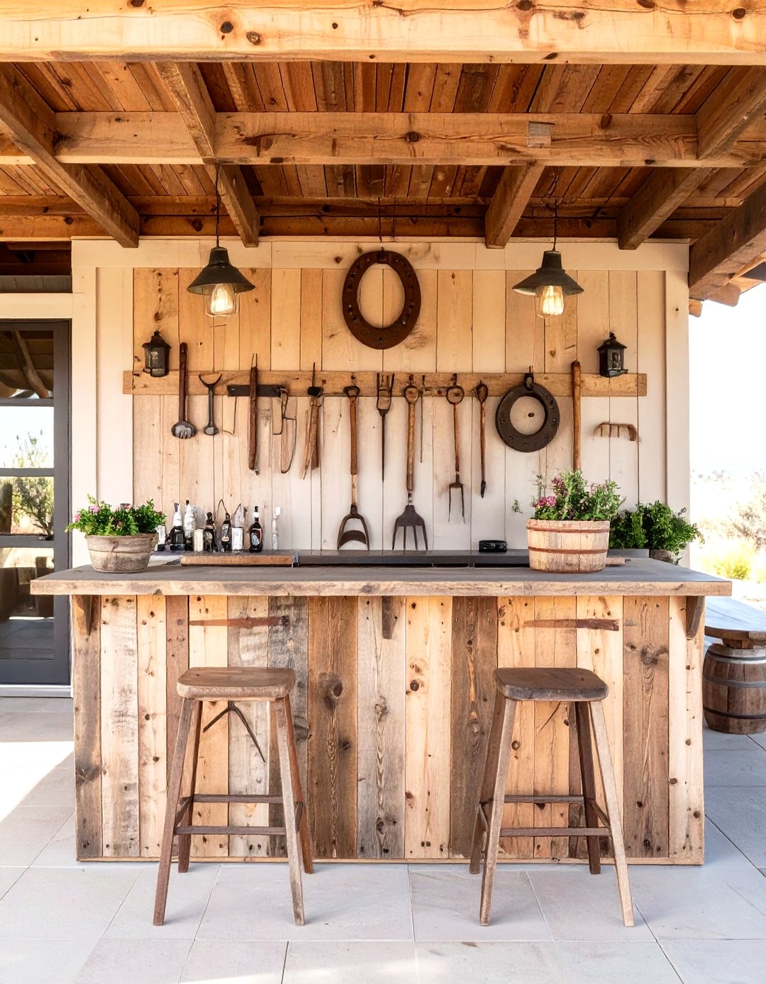 30 Rustic Outdoor Bar Ideas for Backyard Fun - We Love Home Blog