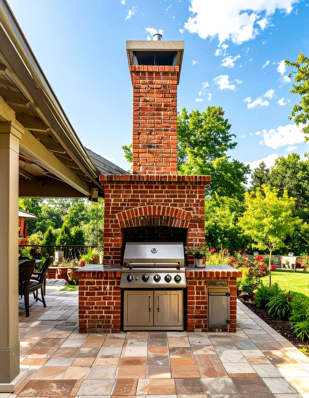 30 Outdoor Brick BBQ Designs Pictures for Your Backyard - We Love Home Blog
