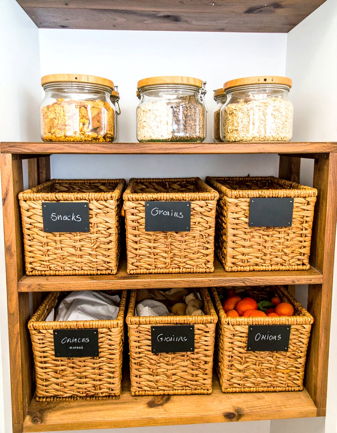 30 Pantry Shelf Ideas to Maximize Your Kitchen Storage - We Love Home Blog