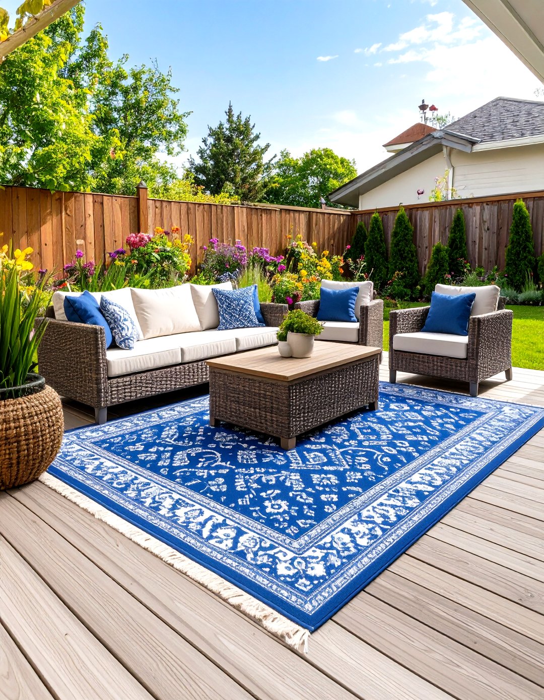 30 Patio Furniture Layout Ideas for Outdoor Comfort - We Love Home Blog