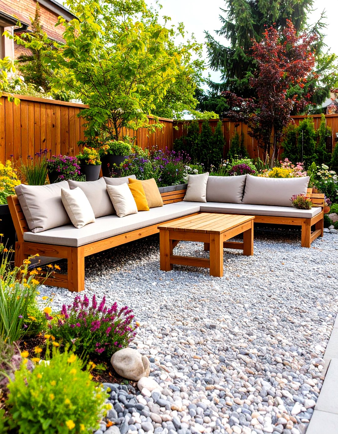 30 Pea Gravel Patio Ideas for an Easy DIY Yard - We Love Home Blog