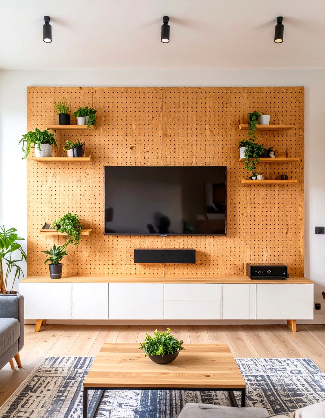 30 TV Accent Wall Ideas to Enhance Your Living Room - We Love Home Blog
