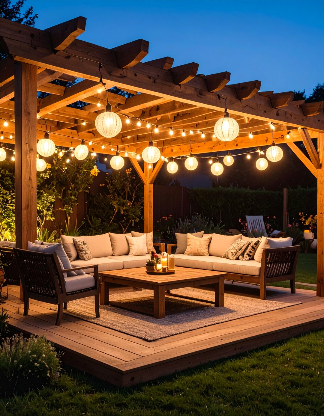 30 Outdoor String Light Ideas to Brighten Your Backyard - We Love Home Blog