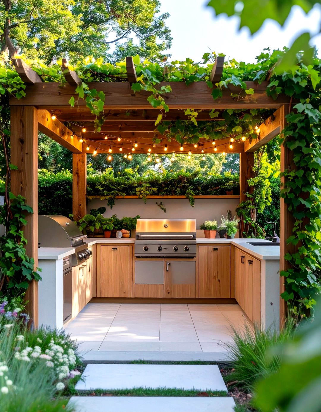 30 Small Covered Outdoor Kitchen Ideas for Every Yard - We Love Home Blog