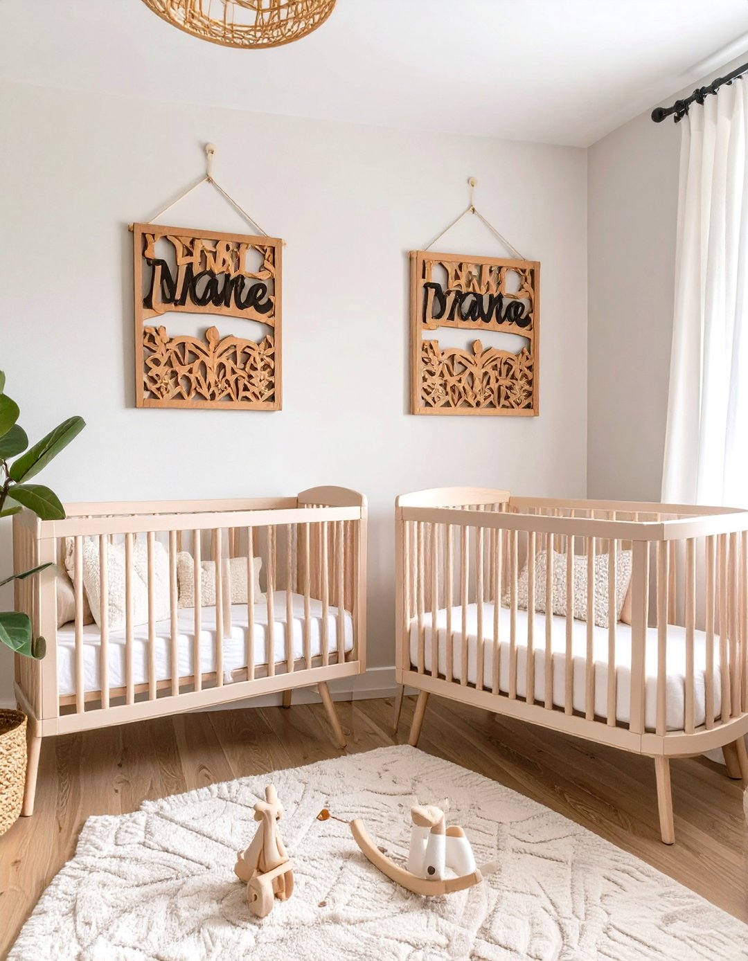 30 Twin Nursery Ideas for a Beautiful Shared Space - We Love Home Blog
