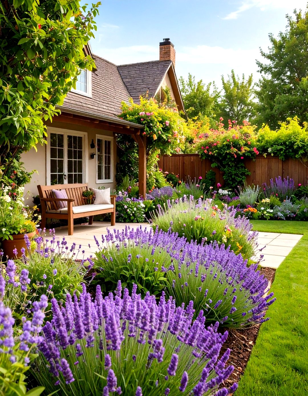 30 Beautiful Patio Landscaping Ideas for Your Home - We Love Home Blog