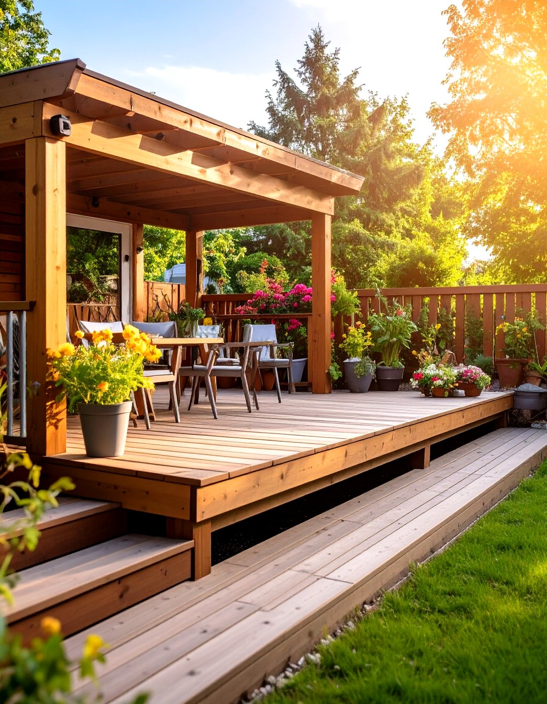30 Stunning Raised Deck Ideas for Your Backyard - We Love Home Blog