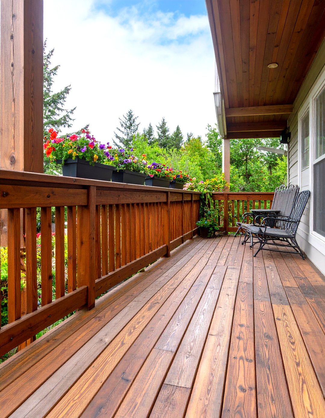 30 Deck Railing Designs for Safety and Visual Appeal - We Love Home Blog