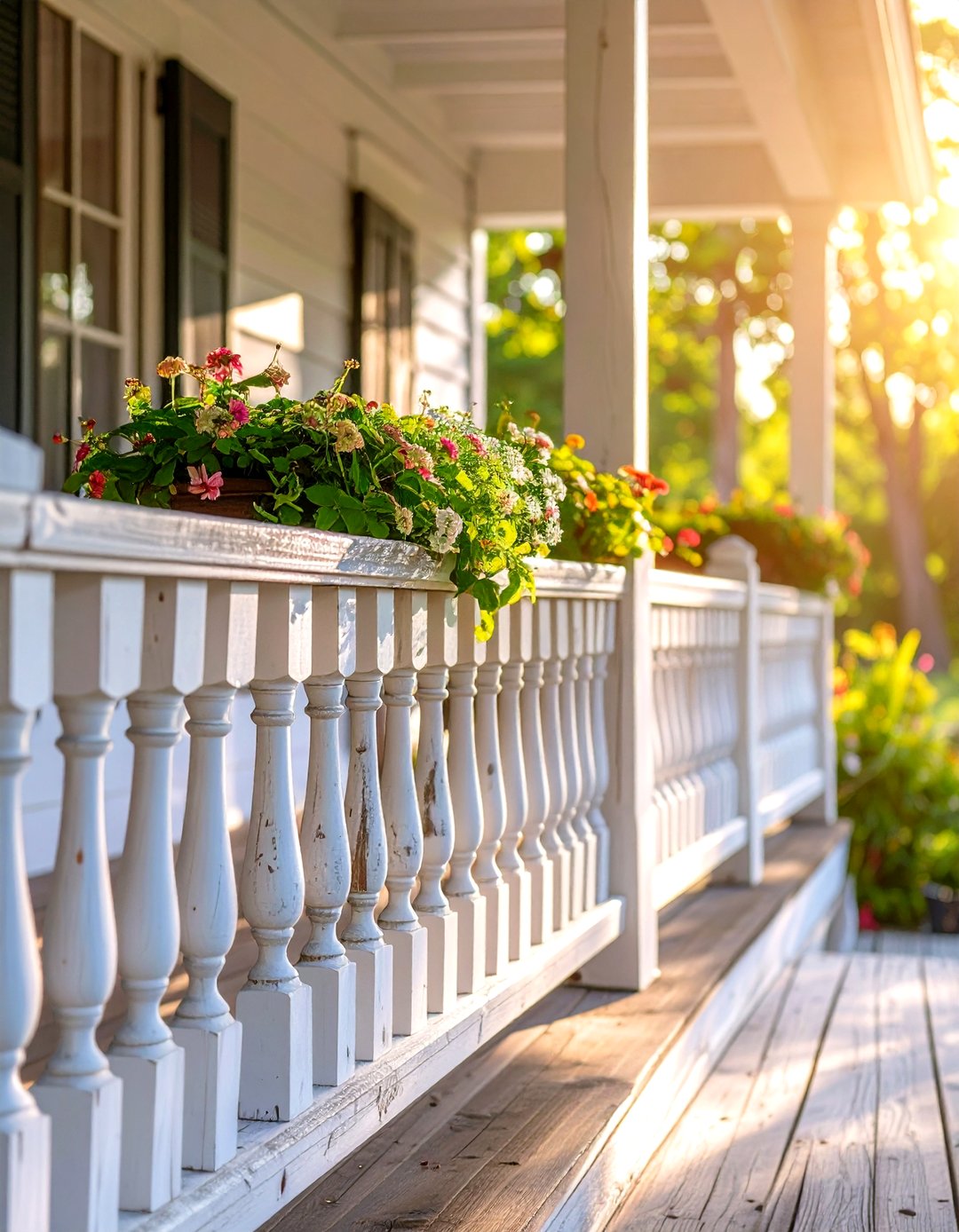 Country Porch Rails 30 Porch Railing Ideas Pictures for Home Inspiration - We Love Home Blog