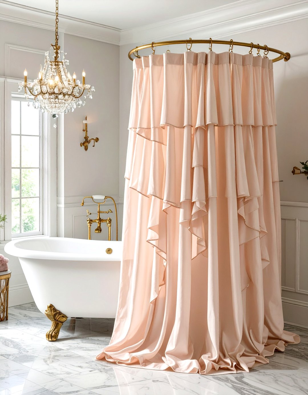 30 Elegant Shower Curtain Ideas to Style Your Bath - We Love Home Blog