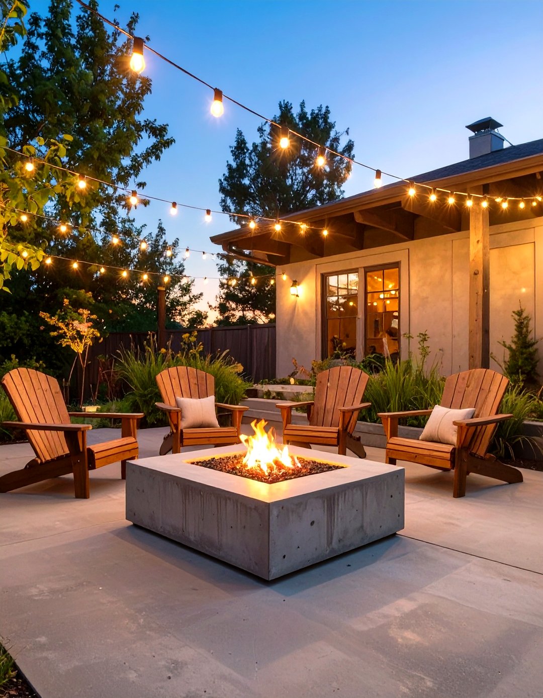30 Modern Concrete Patio Designs to Elevate Your Yard - We Love Home Blog