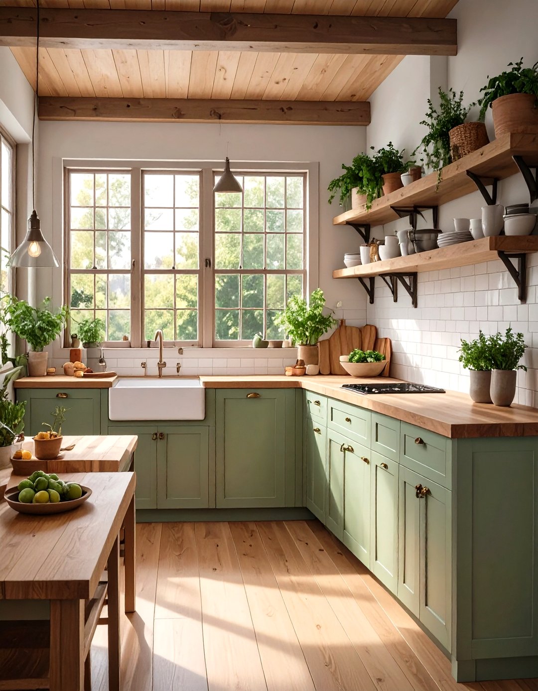 30 Sage Green Kitchen Ideas for a Modern Home - We Love Home Blog