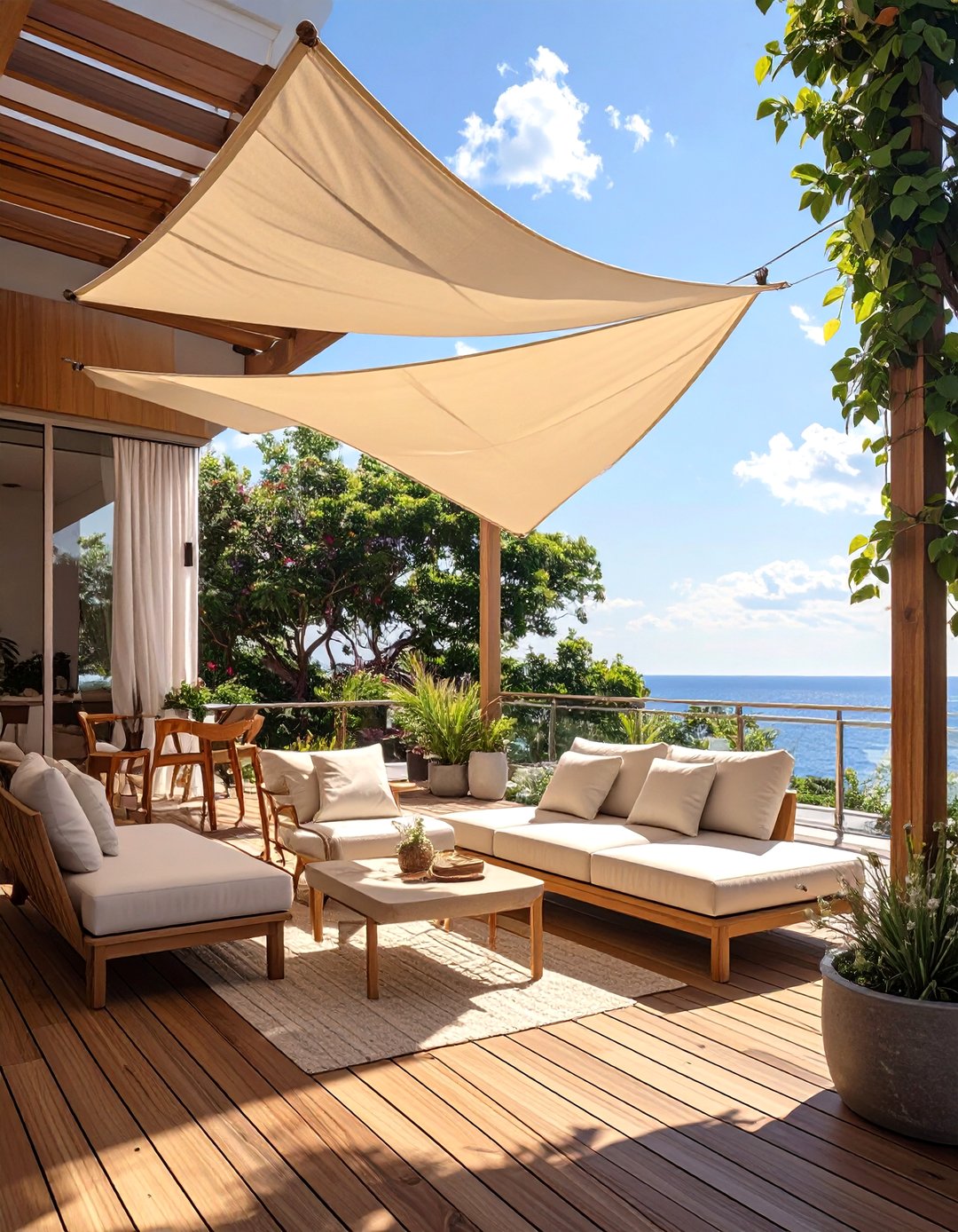 30 Creative Deck Covering Ideas for Shade and Privacy - We Love Home Blog