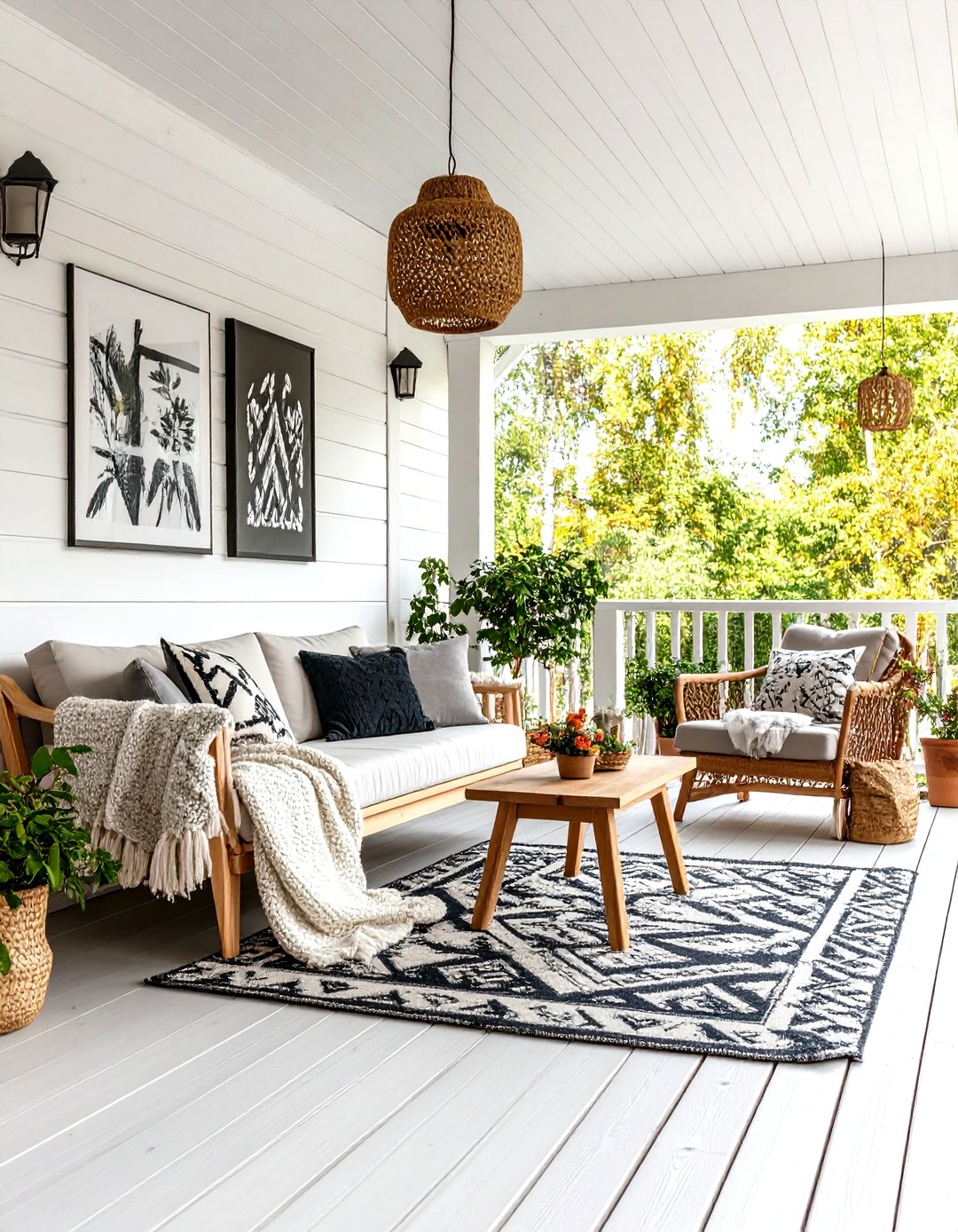 30 Enclosed Porch Ideas on a Budget You Will Love - We Love Home Blog