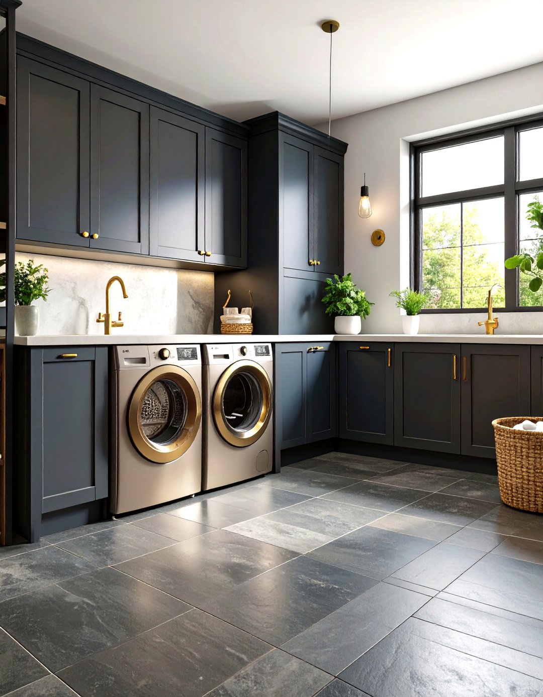 30 Laundry Room Tile Floor Ideas for a Stylish Upgrade - We Love Home Blog