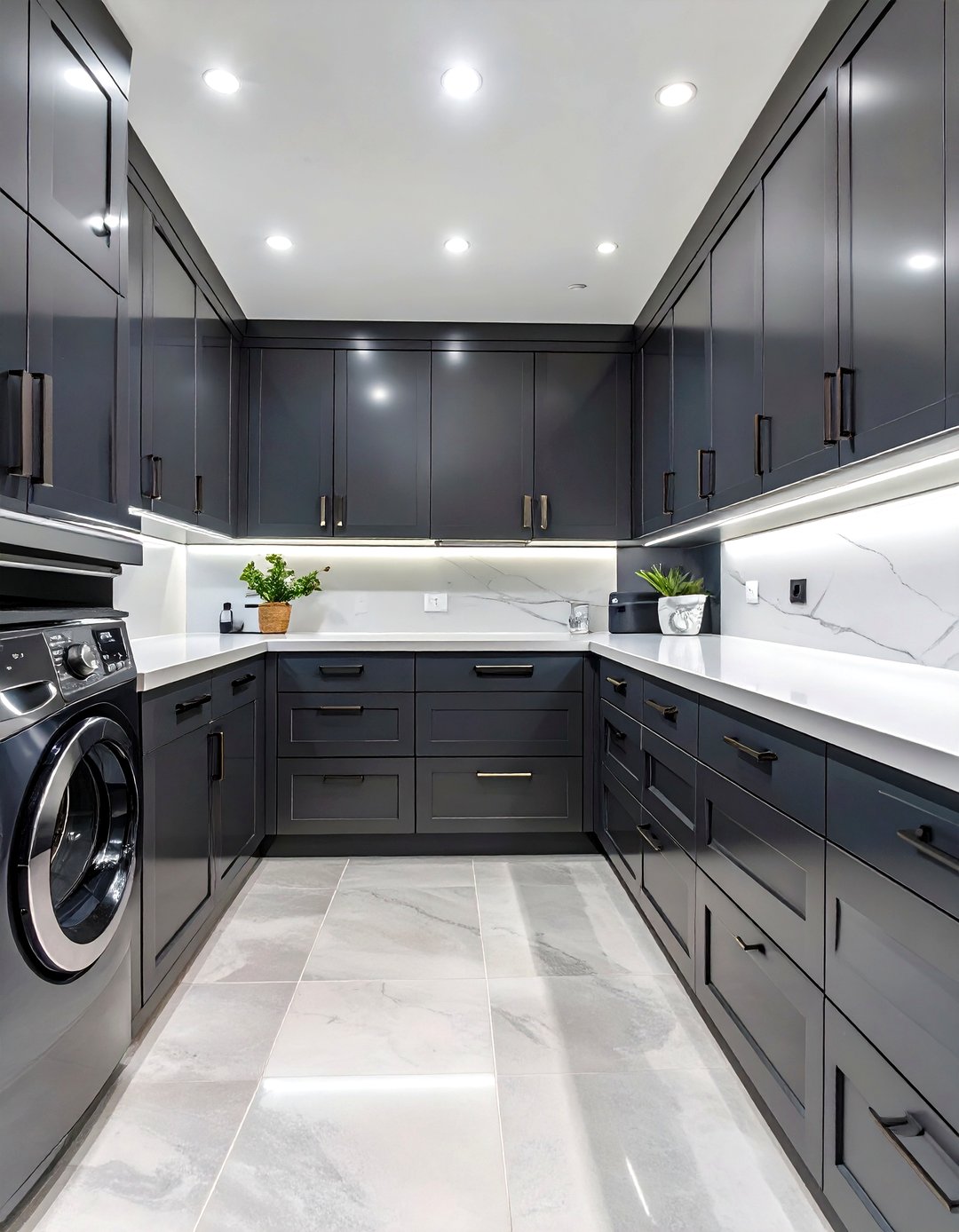 30 Functional Garage Laundry Room Ideas and Designs - We Love Home Blog