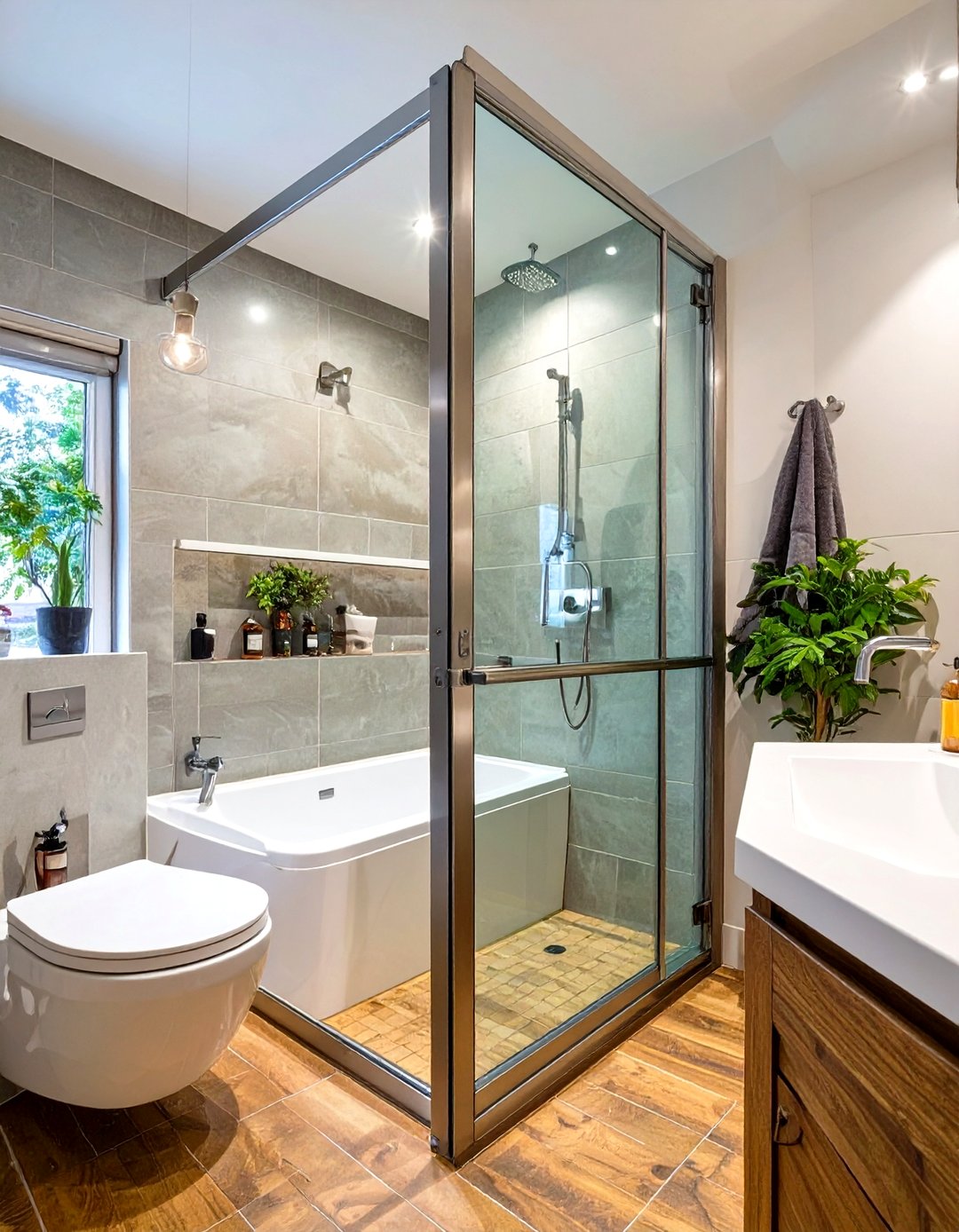 30 Best Small Full Bathroom Ideas to Maximize Space - We Love Home Blog