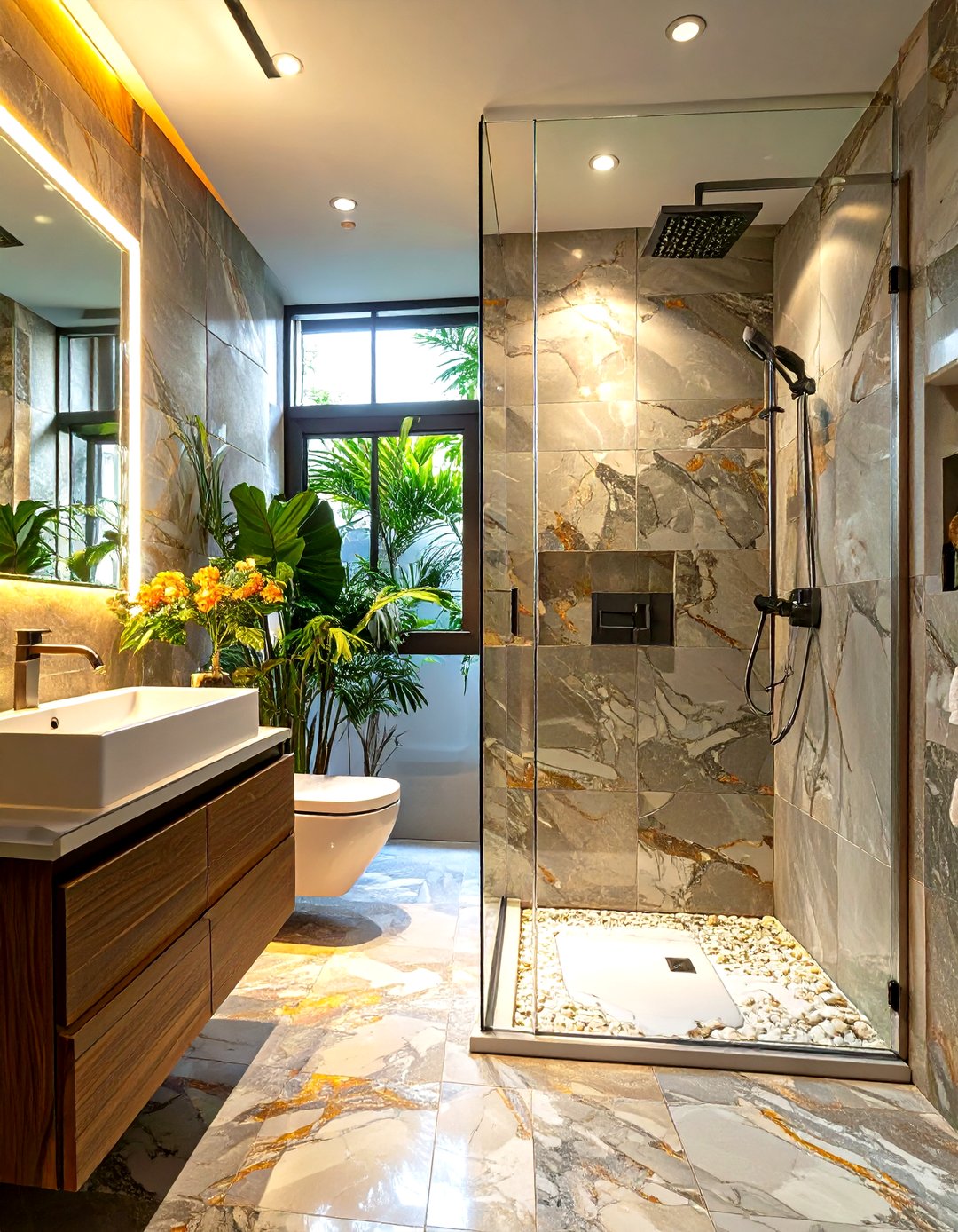 30 Small Modern Luxury Bathroom Design Ideas to Try - We Love Home Blog