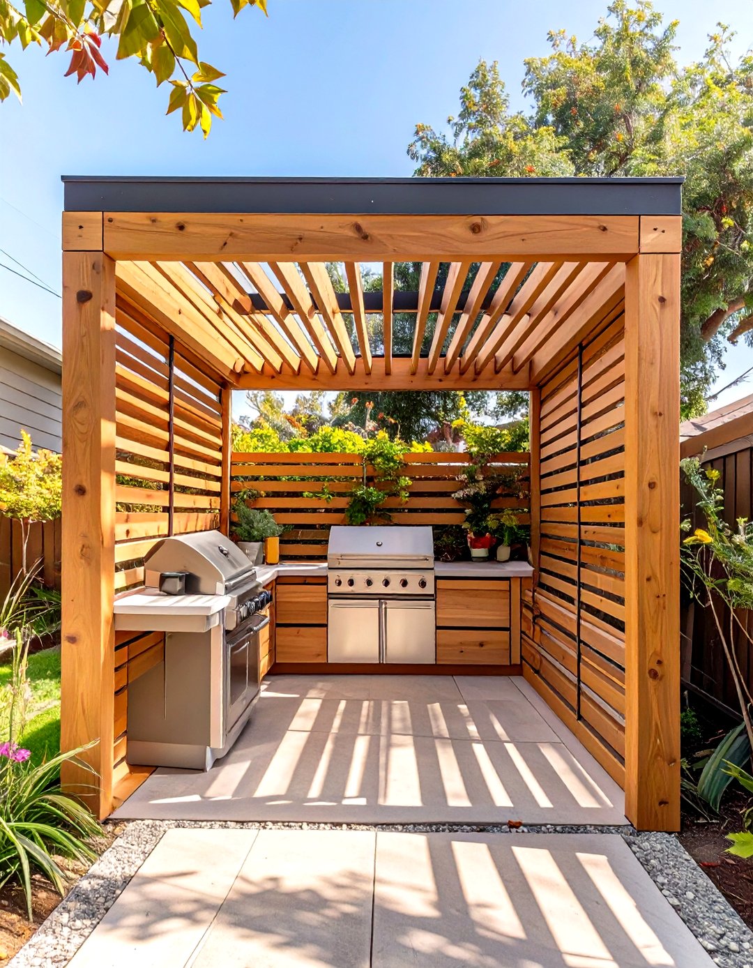 30 Small Covered Outdoor Kitchen Ideas for Every Yard - We Love Home Blog