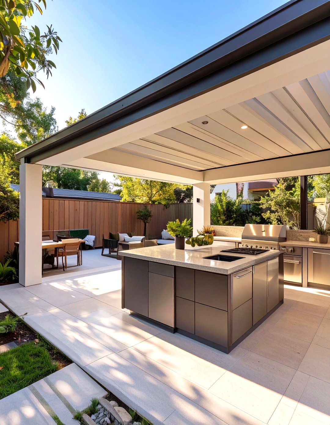 30 Small Covered Outdoor Kitchen Ideas for Every Yard - We Love Home Blog