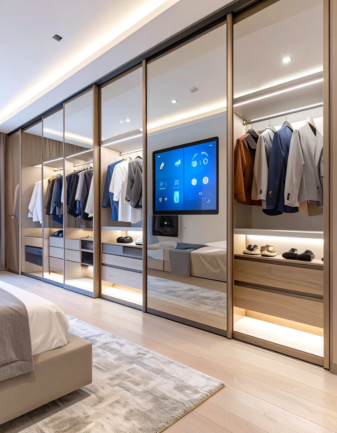 30 Modern Wardrobe Design Ideas for Stylish Storage - We Love Home Blog