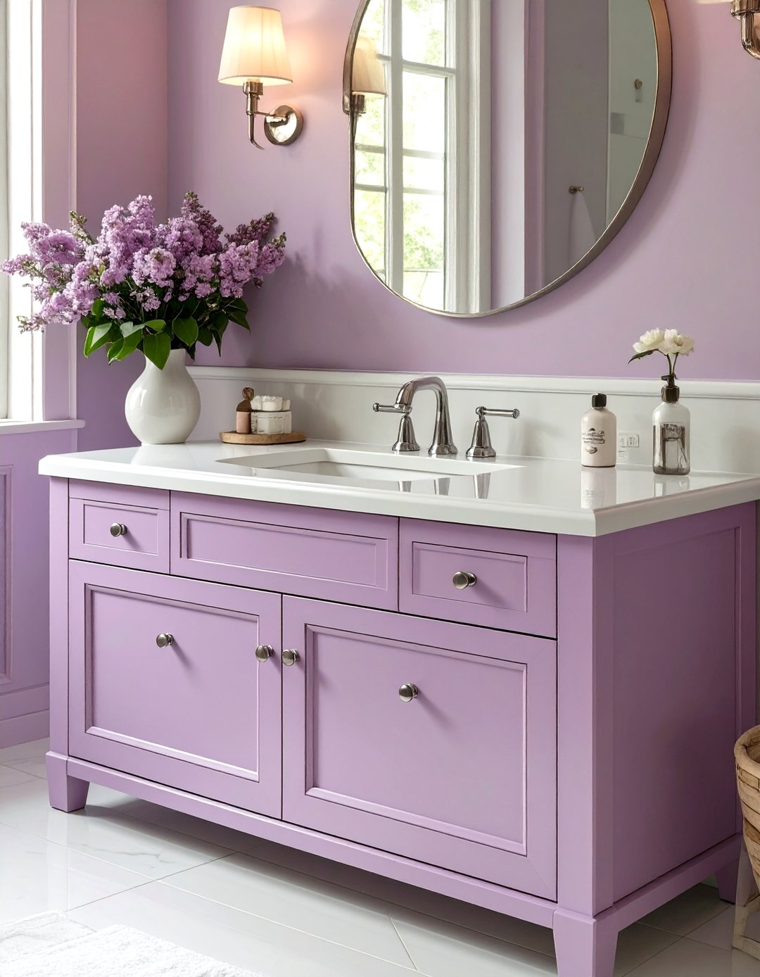 30 Popular Bathroom Vanity Color Trends for This Year - We Love Home Blog